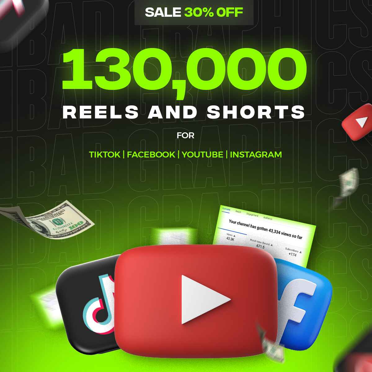 130k Ultimate Mega Reels Bundle (Instant Access Within 30 Seconds)